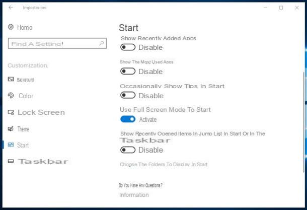 How to change the Windows 10 Start menu