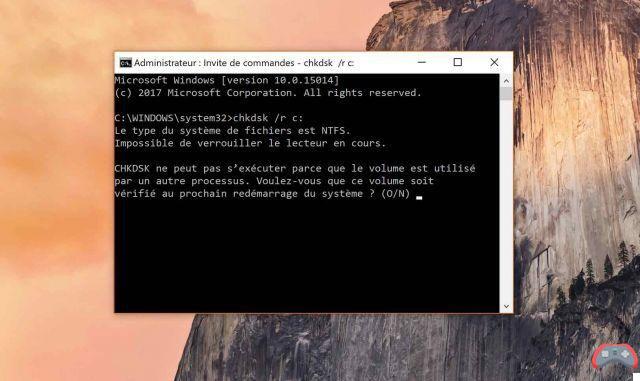 Windows 10: how to repair hard drive with chkdsk