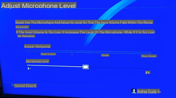 How to activate PS4 microphone