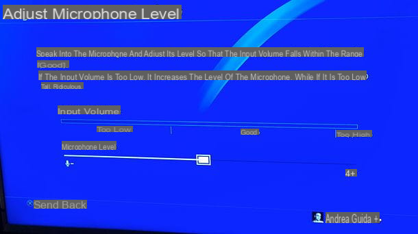 Cómo activar el micrófono PS4