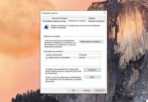 Windows 10: how to restore the system from a restore point