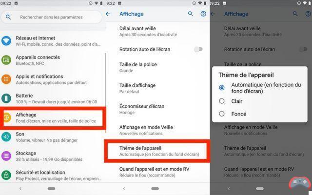 Android Pie: como ativar o modo escuro