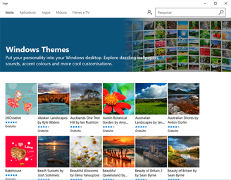 Como baixar e definir novos temas para o Windows 10