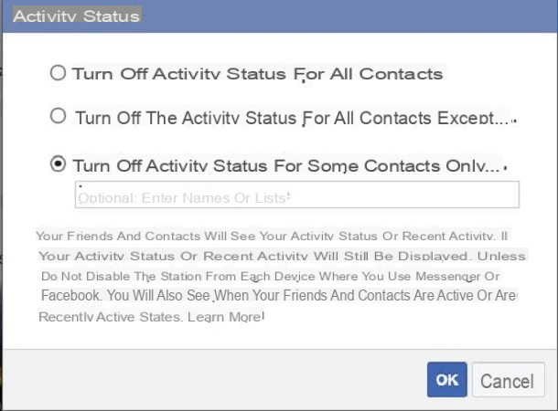 How to disable Facebook chat