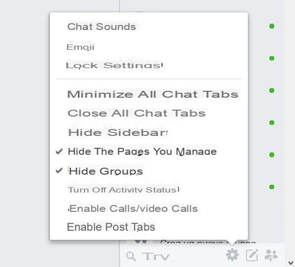 Cómo deshabilitar el chat de Facebook