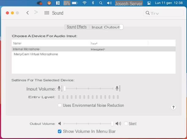 How to mute the microphone