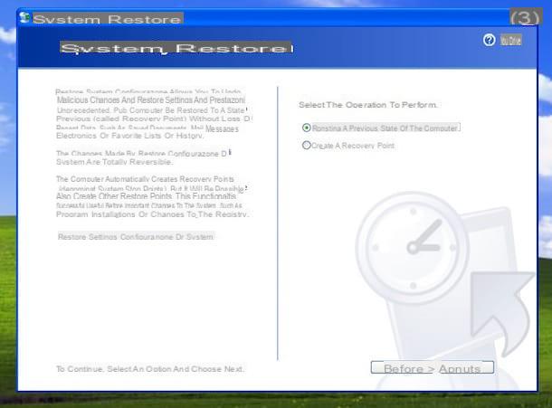 Como restaurar o Windows XP