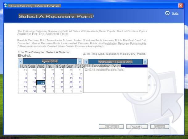 Cómo restaurar Windows XP