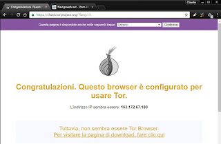 TOR en Chrome, conexión anónima y encriptada