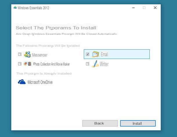 How to install Windows Live Mail on Windows 10