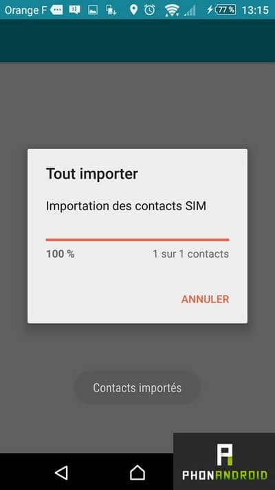 How to import your SIM contacts to your Google account