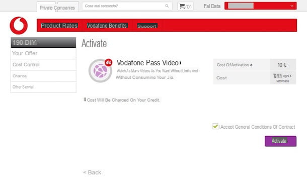 Cómo activar Vodafone Pass