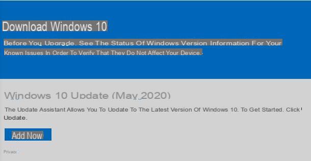 How to update Windows 10