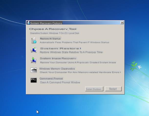 Comment restaurer MBR Windows 7